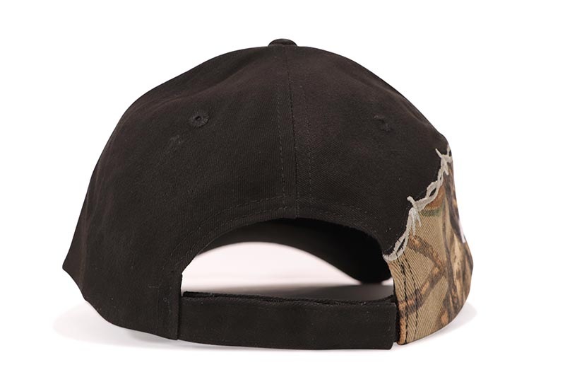 oMA STUDIOS NY METAL CAMO HAT (BLACK)