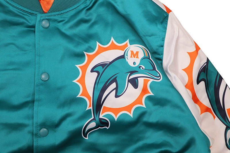 CHALK LINE MIAMI DOLPHINS LOGO FANIMATION JACKET (CL23MIA020F