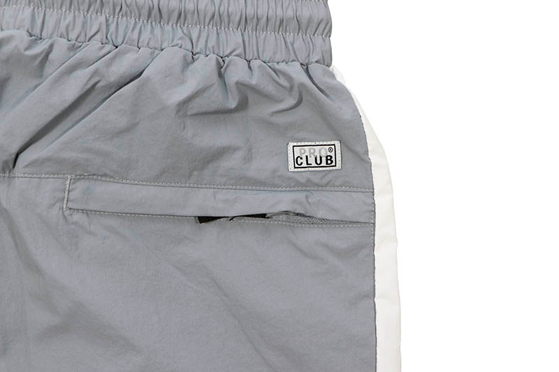 PRO CLUB FULL COURT WINDBREAKER PANTS (SLATE) 03PC0503 15PC0507
