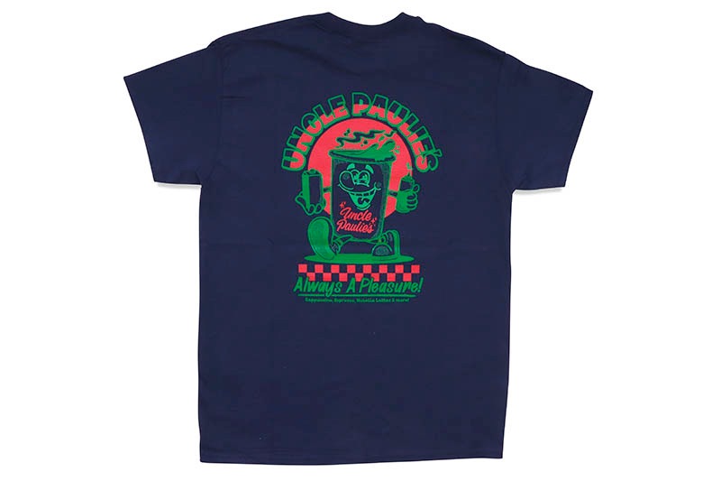 UNCLE PAULIE'S ALWAYS A PLEASURE TEE (NAVY)