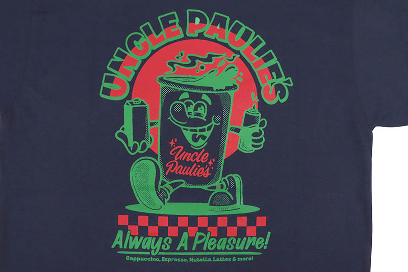 UNCLE PAULIE'S ALWAYS A PLEASURE TEE (NAVY)