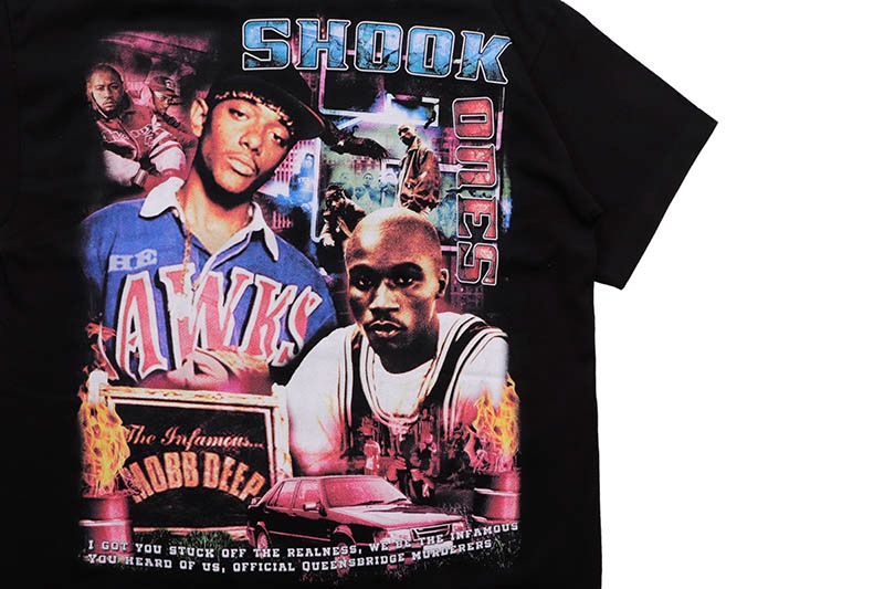 MOBB DEEP Tシャツ L MOBB DEEP Circle Crest T SHIRT S-M-L-XL-2XL New Hip Hop