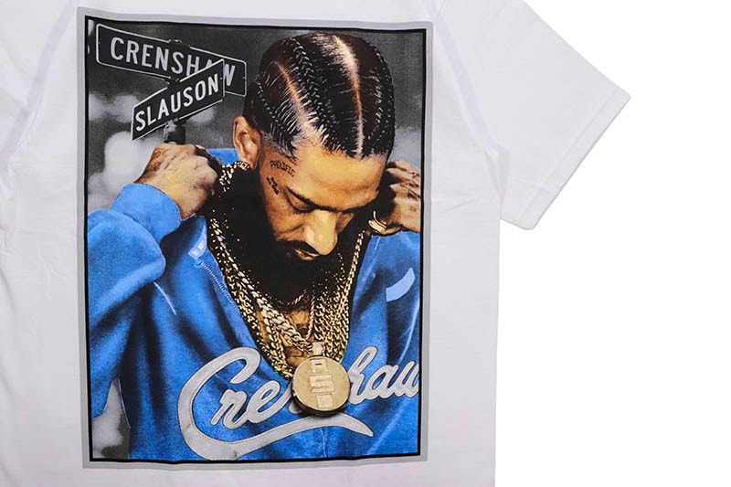STREET WEAR SUPPLY NIPSEY HUSSLE CRENSHAW T-SHIRT (WHITE) | Brand