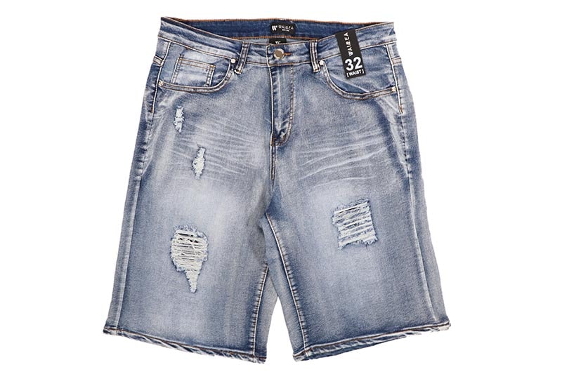WAIMEA JORTS (AOM7485D:INDIGO WASH)
