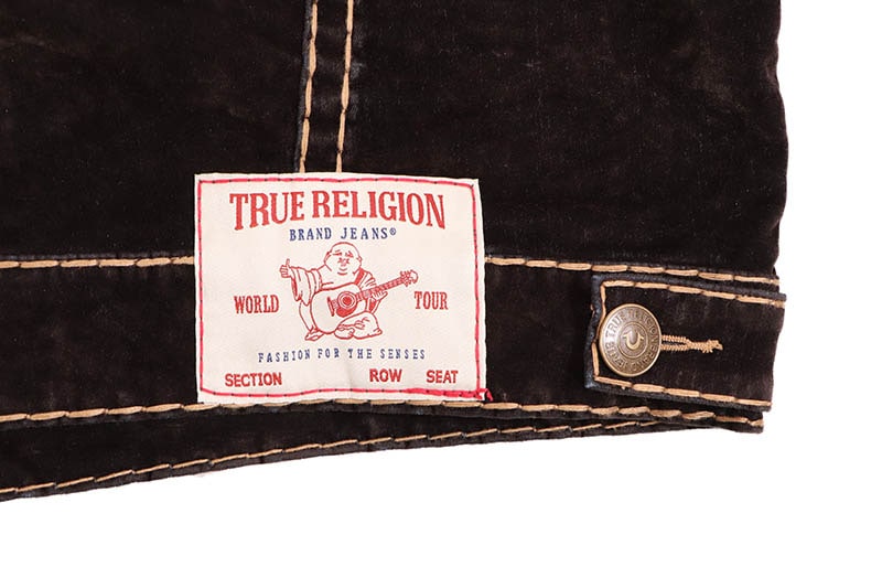TRUE RELIGION OVERSIZED SUPER T VELVET JACKET (110298:VELVET WASH)