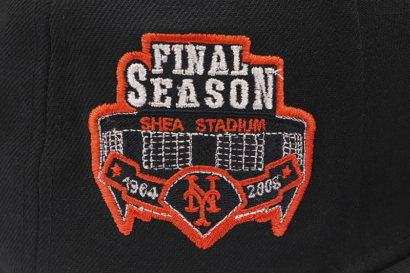 NEW ERA NEW YORK METS 59FIFTY FITTED CAP (FINAL SEASON SIDE PATCH/GREY UNDER VISOR/BLACK) 14693474