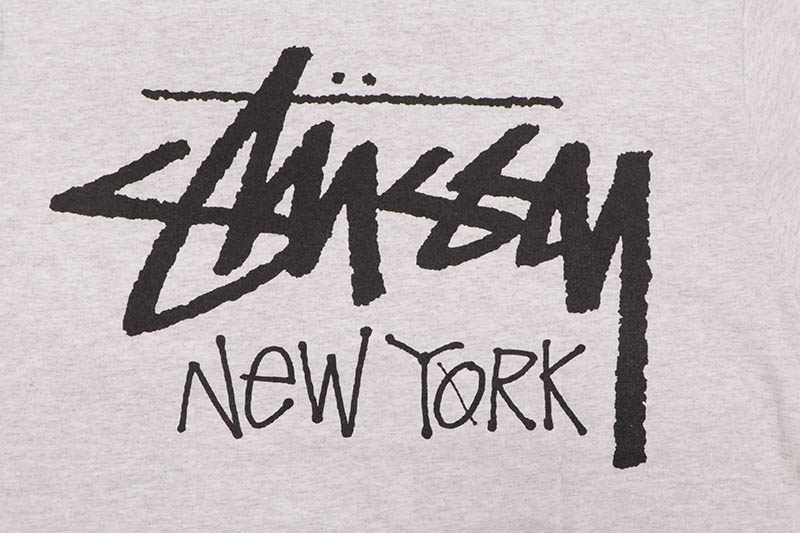 STUSSY STOCK NEW YORK T-SHIRTS (ASH HEATHER) 3903976 | Brand,S-Z