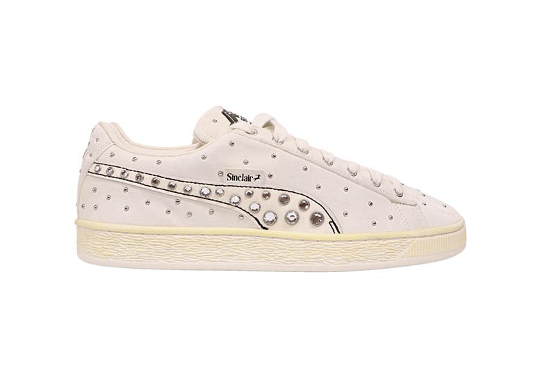 Sunclair Puma SINCLAIR x PUMA SUEDE WARN SNEAKERS (WARM WHITE) 408750-01 | Brand,S-Z ...
