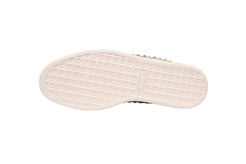 SINCLAIR x PUMA SUEDE WARN SNEAKERS (WARM WHITE) 408750-01 | Brand