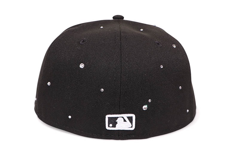 NEW ERA LOS ANGELES DODGERS NIGHT OUT RHINESTONE 59FIFTY FITTED CAP (BLACK) 14745168