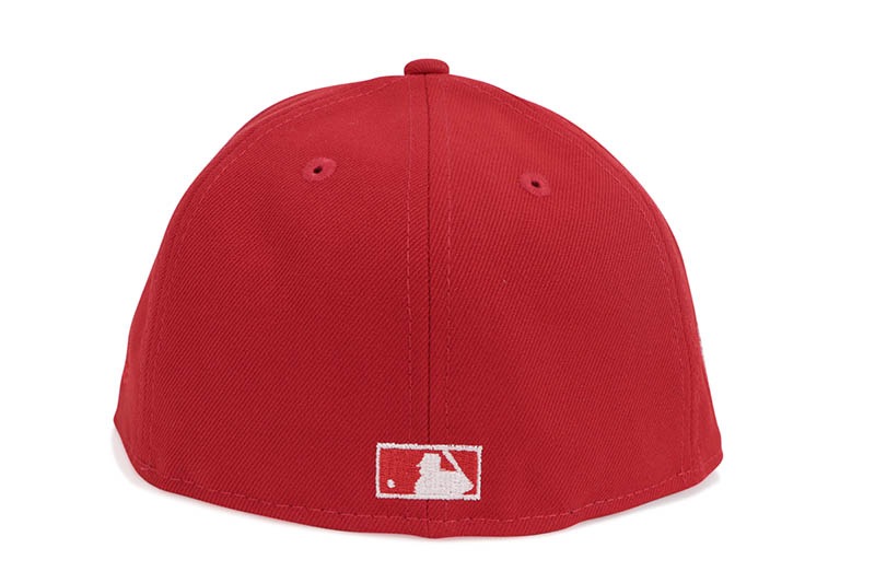 NEW ERA LOS ANGELES DODGERS 59FIFTY FITTED CAP (1980 ALL STAR GAME CUSTOM SIDE PATCH/GREY UNDER VISOR/SCARLET) 70945476