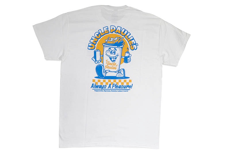UNCLE PAULIE'S ALWAYS A PLEASURE TEE (WHITE)