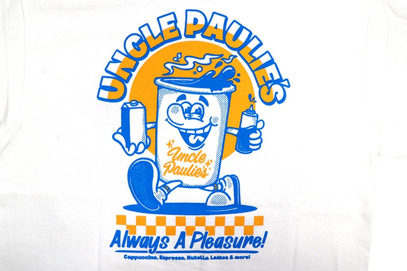 UNCLE PAULIE'S ALWAYS A PLEASURE TEE (WHITE)