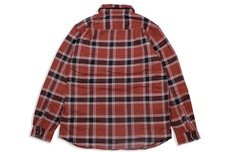 Carhartt RUGGED FLEX RELAXED FIT FLANNEL FLEECE-LINED PLAID SHIRT (104450/R18:IRON ORE)