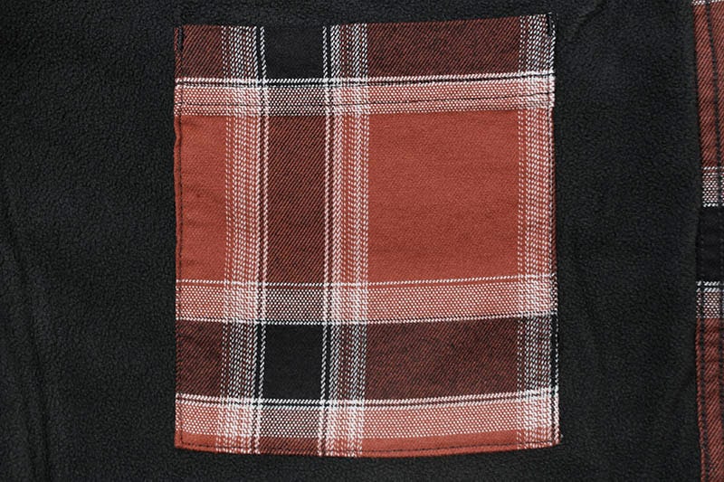 Carhartt RUGGED FLEX RELAXED FIT FLANNEL FLEECE-LINED PLAID SHIRT (104450/R18:IRON ORE)