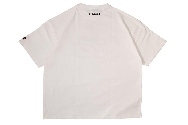 FUBU MOVING OG LOGO T-SHIRTS (FAM-51713:WHITE)