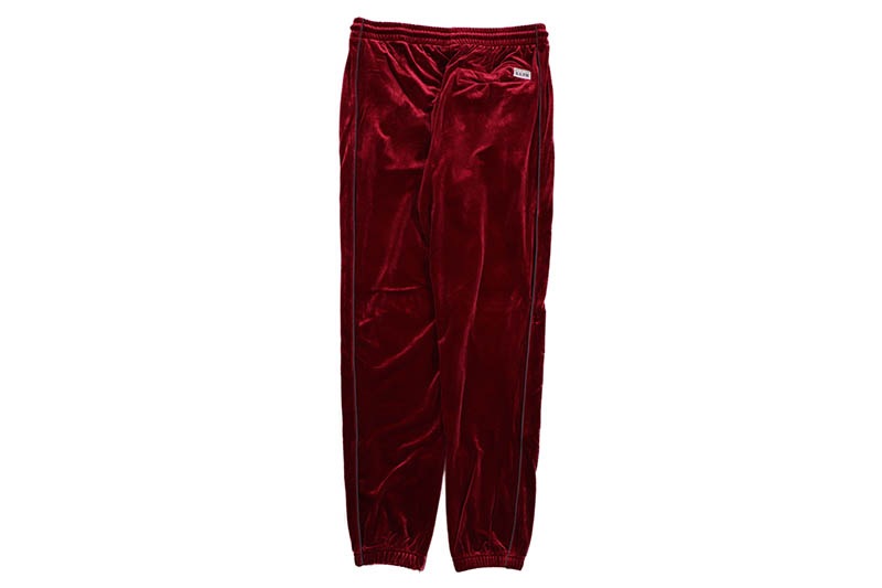 PRO CLUB COMFORT VELOUR TRACK PANT (BURGUNDY) 16PC0403