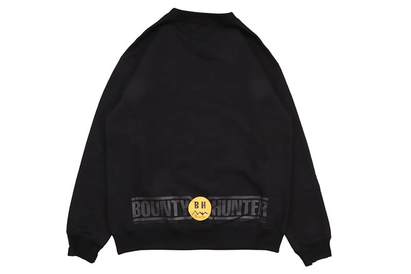 MANASTASH X BOUNTY HUNTER SWEATSHIRTS (792-5232006-010:BLACK)