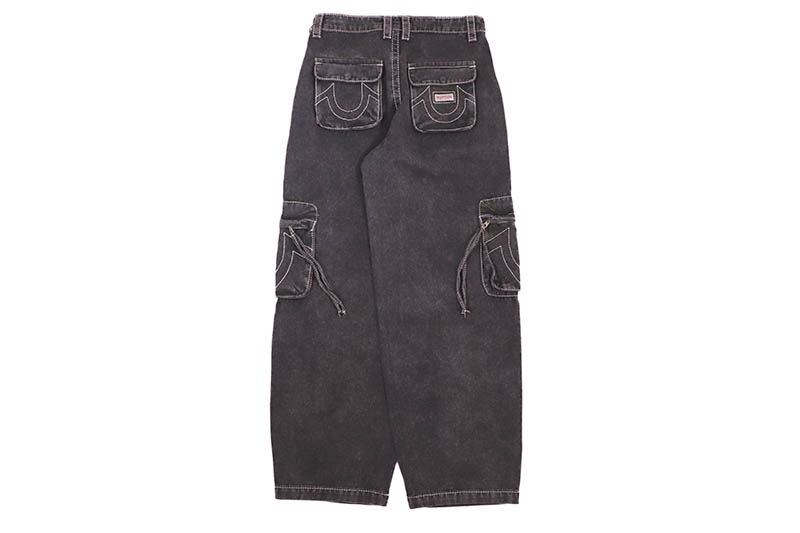 TRUE RELIGION BIG T CARPENTER PANT (109580:BLACK)