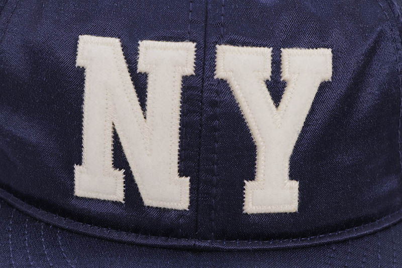 POLO RALPH LAUREN NY PATCH SATIN BALL CAP (710941909001:NEW PORT NAVY)