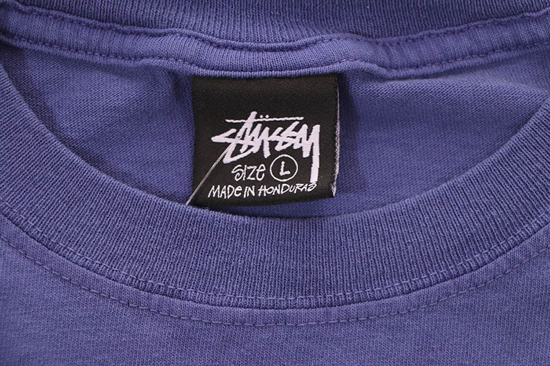 Stussy made stussy usa STUSSY Made In U S A 114399 Lowercase Raglan ラグラン七分袖Tシャツ
