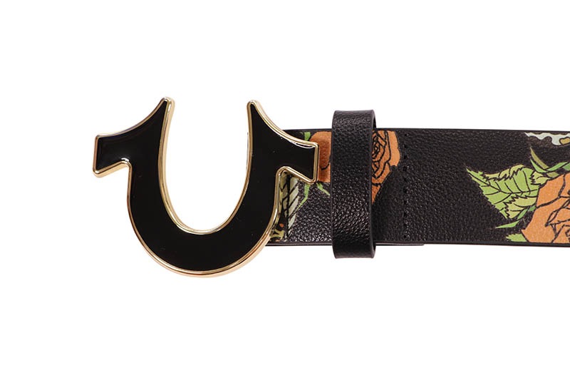 TRUE RELIGION HORSESHOE SNAKE BELT (TR4301:MULTI)