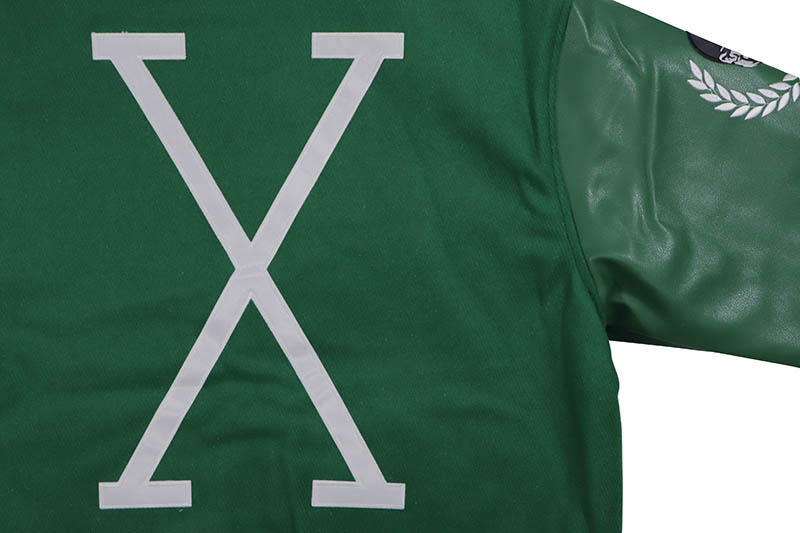 HEADGEAR CLASSICS MALCOLM X VARSITY JACKET (HGC0080-VJKT-22:GREEN)