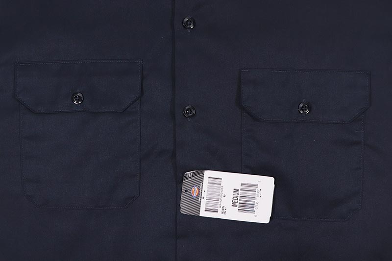 Dickies シーナ&ロケッツ　ワークシャツ　M （Ｌ）　新品　黒 5170-4021_4.jpg