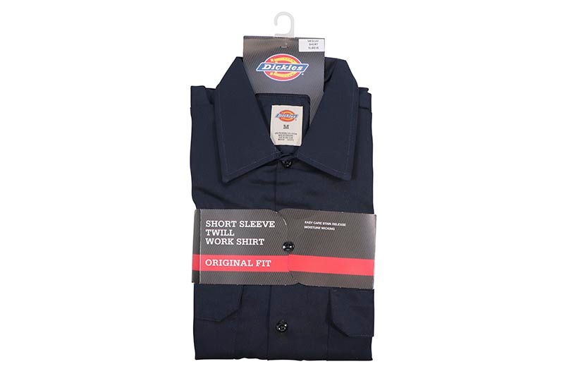 DICKIES SHORT SLEEVE WORK SHIRT (1574DN:DARK NAVY) | Brand