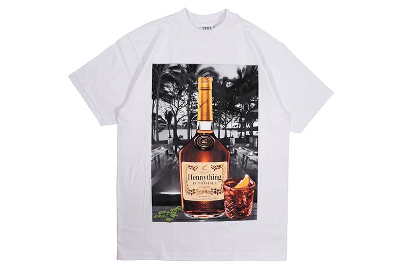 STREET WEAR SUPPLY HENNYTHING IS POSSIBLE T-SHIRT (WHITE)