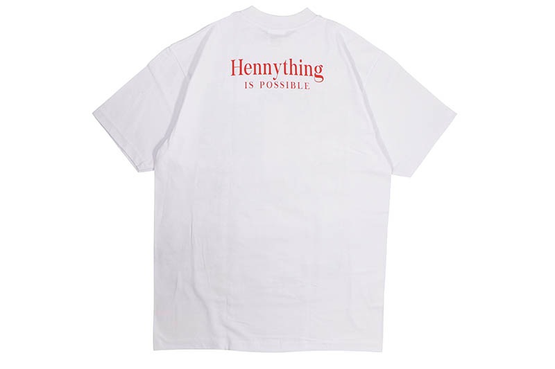 STREET WEAR SUPPLY HENNYTHING IS POSSIBLE T-SHIRT (WHITE)