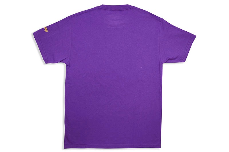 CLASSIC MATERIAL NY HUSTLER'S PRAYER T-SHIRT (PURPLE)