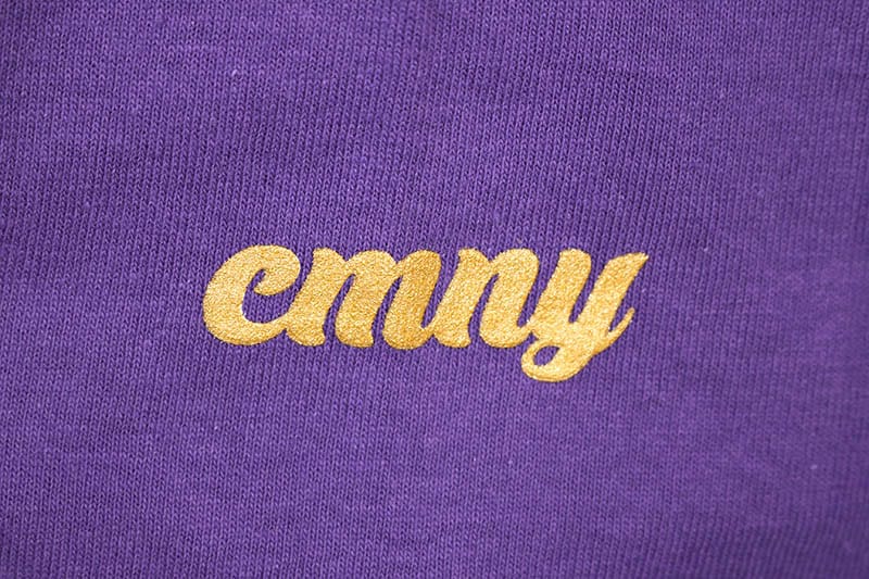 CLASSIC MATERIAL NY HUSTLER'S PRAYER T-SHIRT (PURPLE)