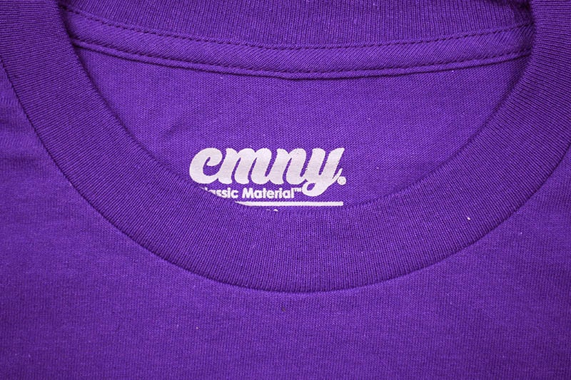 CLASSIC MATERIAL NY HUSTLER'S PRAYER T-SHIRT (PURPLE)