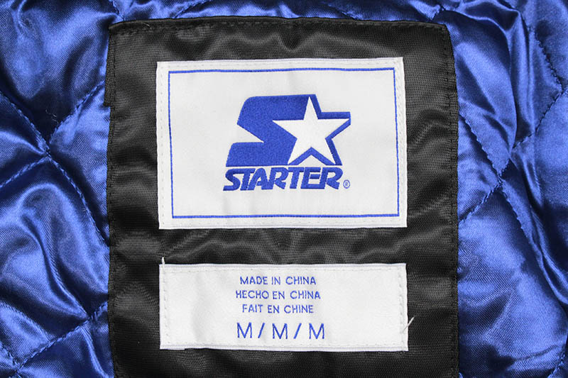 STARTER NEW YORK METS SATIN VARSITY JACKET (LS05T738)