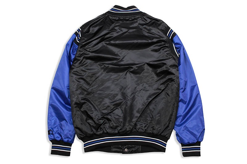 STARTER NEW YORK METS SATIN VARSITY JACKET (LS05T738)