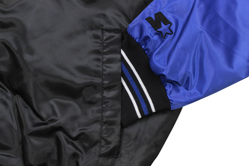 STARTER NEW YORK METS SATIN VARSITY JACKET (LS05T738)