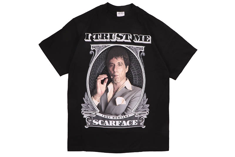 STREET WEAR SUPPLY I TRUST ME T-SHIRT (BLACK)