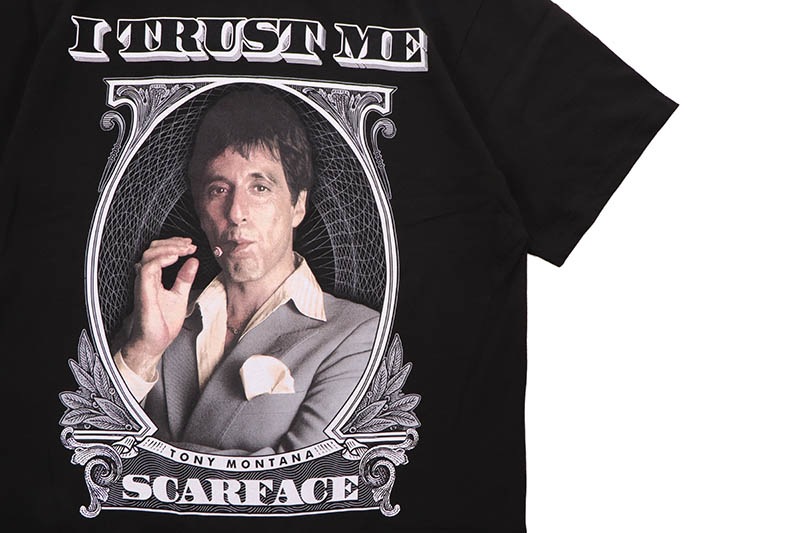 STREET WEAR SUPPLY I TRUST ME T-SHIRT (BLACK)