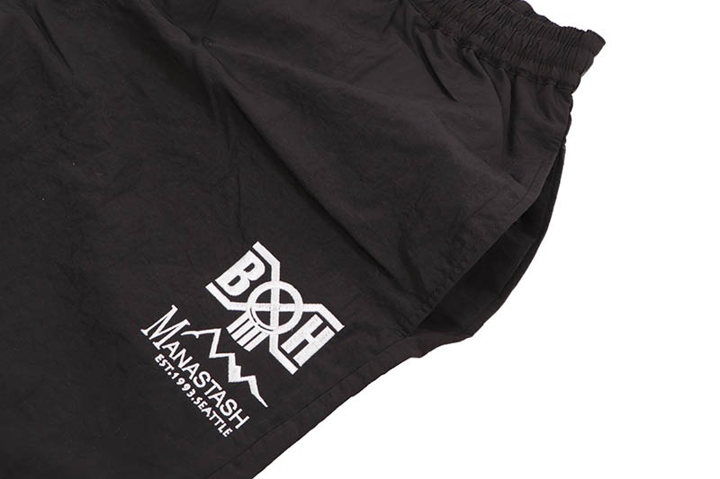 MANASTASH X BOUNTY HUNTER TRACK PANTS (792-5210012-010:BLACK)
