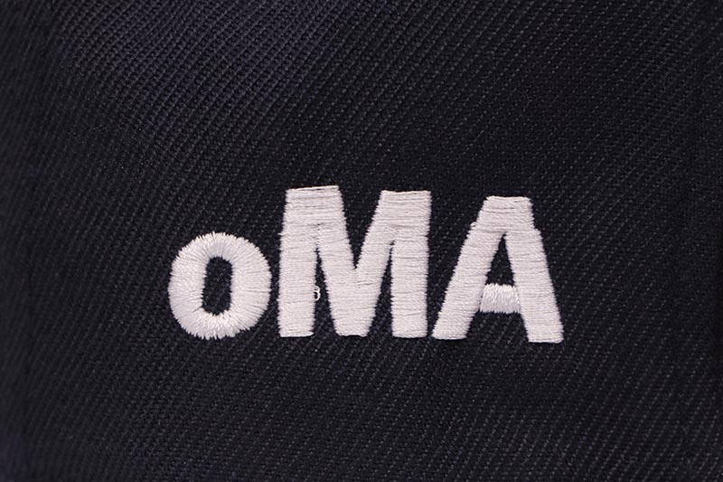 oMA STUDIOS ATLANTA HAT (BLUE/RED)