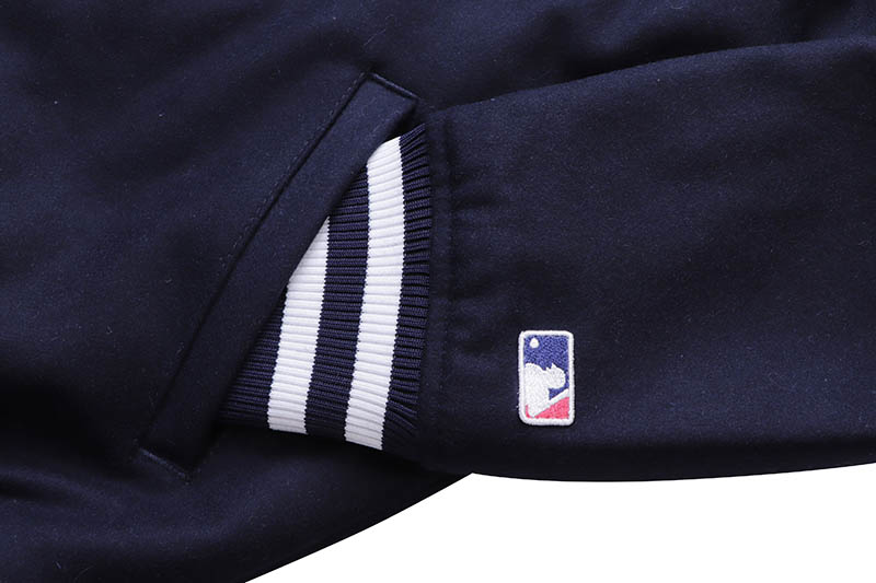 FANATICS NEW YORK YANKEES MELTON STADIUM JACKET (ML2322FW0031:NAVY)