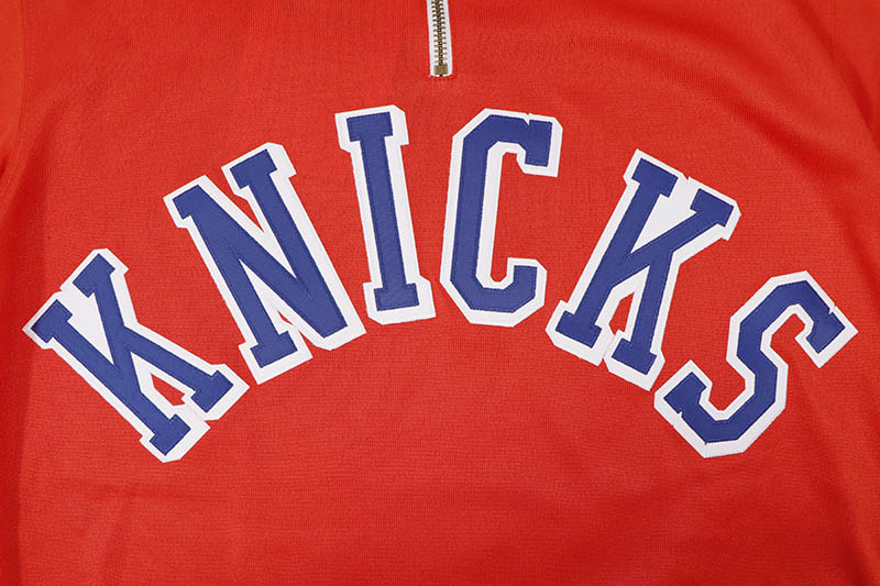 MITCHELL & NESS AUTHENTIC SHOOTING SHIRT (NEW YORK KNICKS