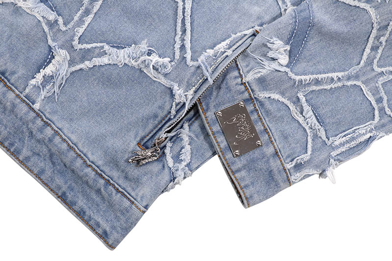 REVENGE SPIDER WEB DENIM JACKET (INDIGO) | Brand,M-R,REVENGE