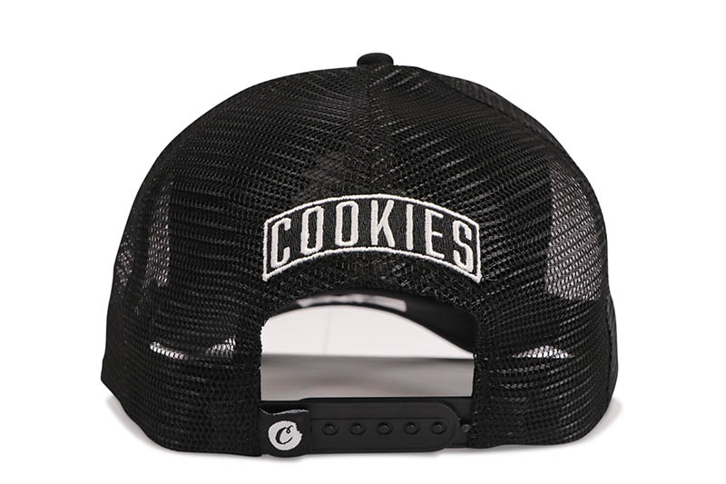 COOKIES OUTLAWS FOAM TRUCKER HAT (VINTAGE BLACK) CM251XTH07