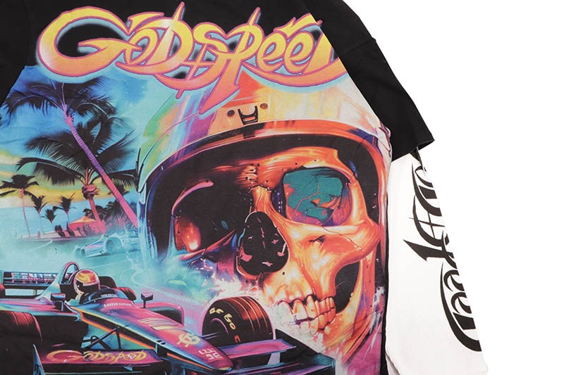 GODSPEED F1 DREAMS LAYERED T-SHIRT (BLACK)
