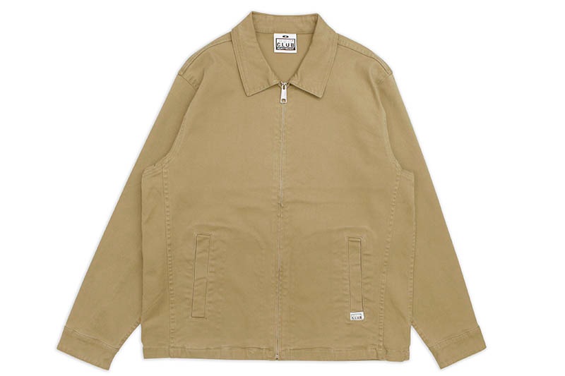 PRO CLUB HEAVYWEIGHT MECHANIC'S JACKET (KHAKI) 11PC0301