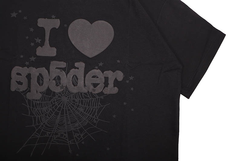 SP5DER SOUVENIR T-SHIRTS (BLACK)