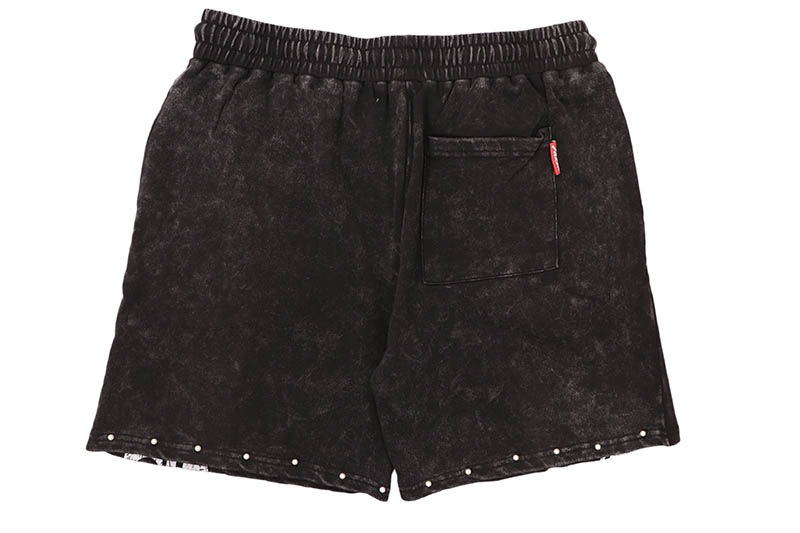 TAKER BIG STEPPER FRENCH TERRY SHORTS (T5230:BLACK) | Brand,OTR