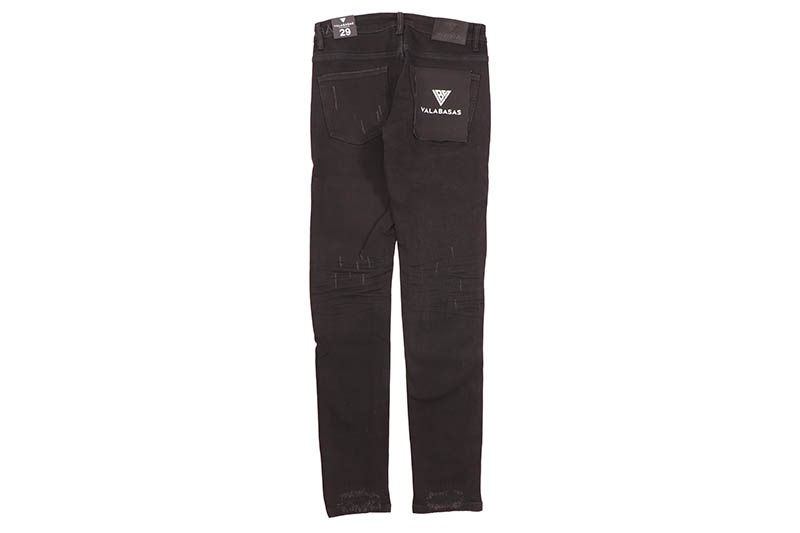 VALABASAS LEADER SKINNY DENIM (VLBS-VJ2-1045:JET BLACK) | Brand